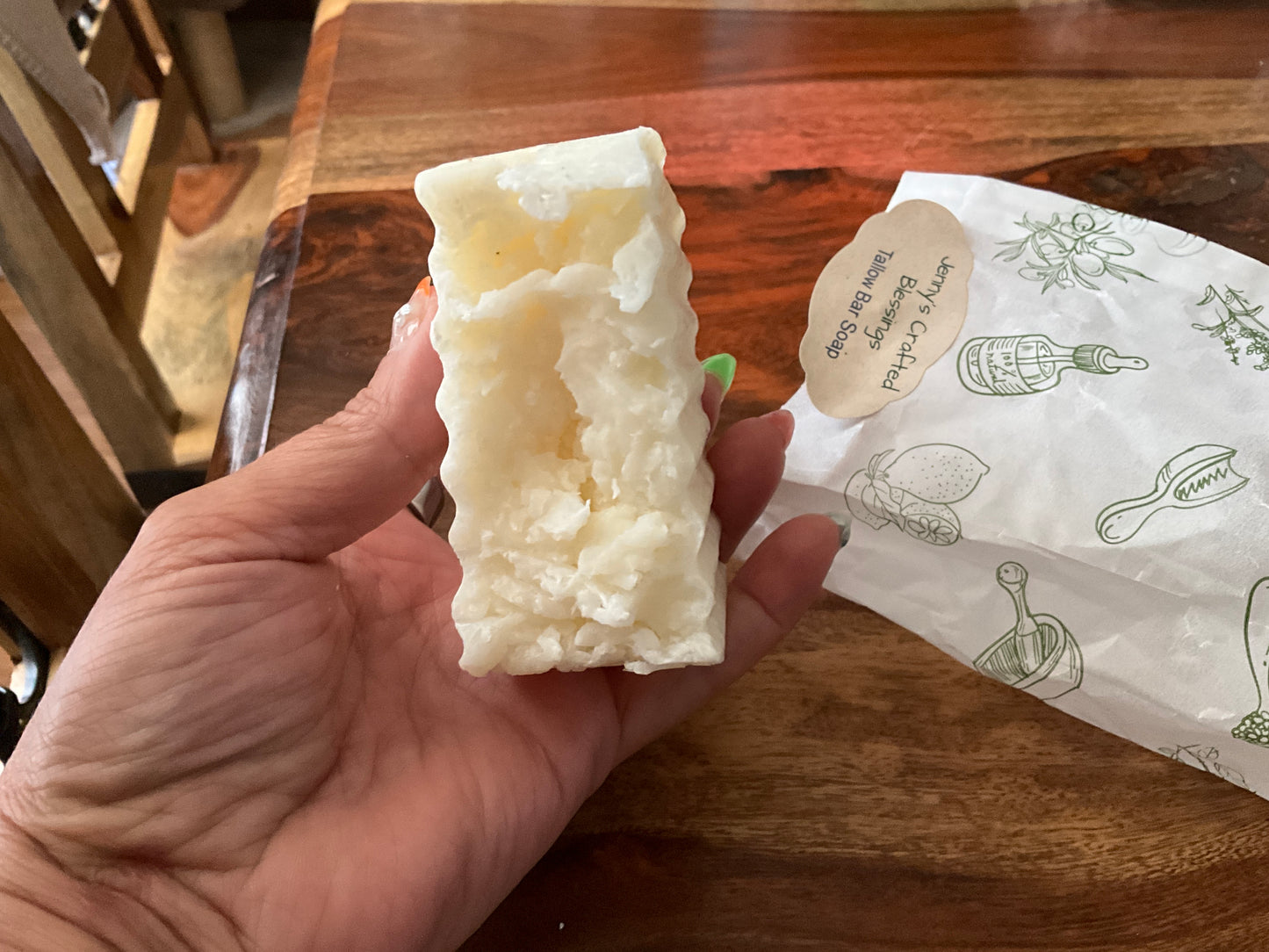 Tallow Soap Bar
